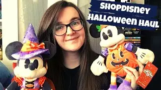 HALLOWEEN SHOPDISNEY HAUL & Plush Review (Vlogtober Day 10)