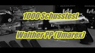 1000 Schusstest mit der Walther PP von Umarex