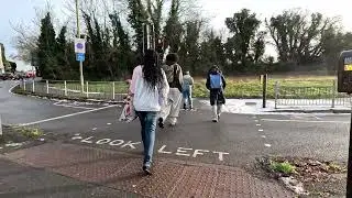 Virtual Walk - Farnham Town Centre To Railway Station - January 2026 | kittikoko