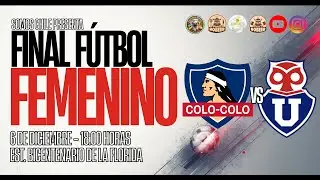 🏆🤍 ¡LAS ALBAS A POR LA GLORIA! FINAL LIGA 2025 EN VIVO: [COLO COLO] FEMENINO 🆚U. DE CHILE FEMENINO.🔴