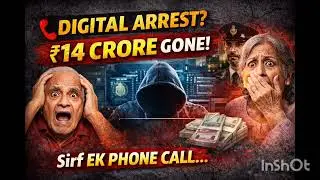 😱 Sirf EK Phone Call&hellip; aur ₹14 CRORE GAYAB 💔 | Delhi Digital Arrest Scam #DigitalArrestScam  
