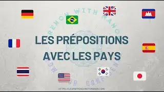 Prépositions et pays en français