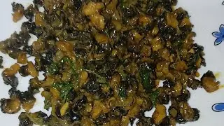 Snail🐌 Dry Fry /Samo kwo arkonanwi bahaja kalambai😋||