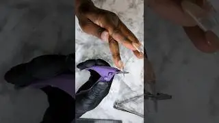 Can you cut tipex nails? ✂️💅🏾#beetlesgelpolish  #instantapexnails #tipex