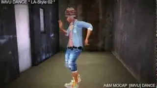 IMVU - LA Style 02 dance - 3D animation - A&M Mocap / MocapDancer