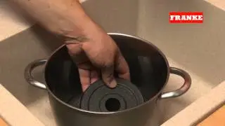 ТЕСТ Гранитные мойки Franke (Fragranite ударопрочность гиря)