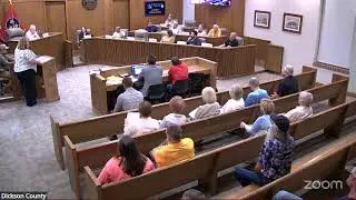 Dickson County Planning Commission 9-11-2025