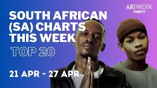 SA Charts: Top 20 Songs in South Africa This Week (21 April - 27 April 2024)