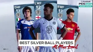 MAX STATS & RATING OF BEST SILVER PLAYERS🔥😱 | PES 2021
