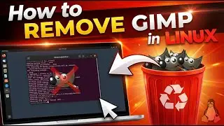 Uninstall GIMP Easily in Linux (Beginner Guide)