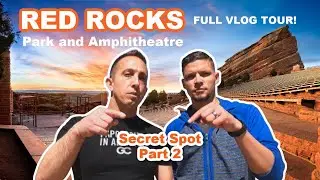 RED ROCKS AMPHITHEATRE /FULL VLOG TOUR 2021- Must see when visiting, living or moving to DENVER, CO!