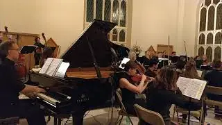 Beethoven piano concerto No.1--2nd mvt --jeff vidov corktown orchestra nov 2018