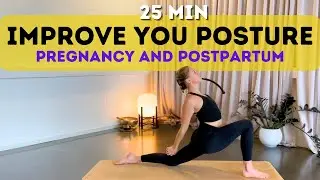 25 Min Prenatal & Postnatal Yoga | Seated & Kneeling Practice
