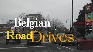 Driving in Belgium 🇧🇪| Dashcam|Zichem to Wijnegem | Winter Freezing Weather