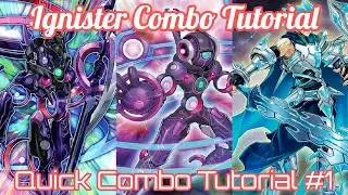 YU-GI-OH! QUICK COMBO TUTORIAL #1 : HOW TO IGNISTER