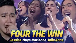 ALL OUT SUNDAYS: FOUR THE WIN: Джессика Ная, Марианна, Джули Энн | Реакция на AOS