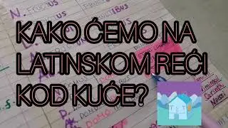 Imenice 4. deklinacije i stari lokativ | Latinski jezik #četvrtadeklinacijalatinski #starilokativ