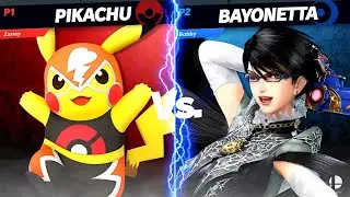 Elite Smash Series S11 EP12- Winners Round 2 - Zaney(Pikachu/Yoshi) vs. Absol-ute(Bayonetta/Lucario)