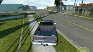 BeamNG Techdemo Grove Street v1.1 gameplay