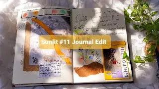 Sunlit Journal #11 | Journaling video | Journal day