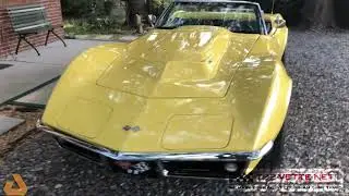 1969 Corvette Convertible 502 ci, 521 HP, excellent condition, offered at www.thevettenet.com