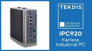 Streamline Operations with the IPC920 Fanless Industrial PC | TEKDIS