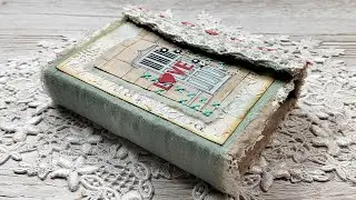 Flip Through of Eileen Hull Designs Sizzix Frame Pocket Journal 'Love Of Home'
