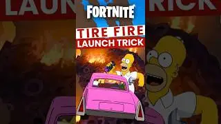 How to Launch Your Car Into the Sky in Fortnite Simpsons Season &ndash; Insane Fortnite Trick