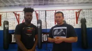 Dragon House 25 Cedric Harris Pre Fight interview.