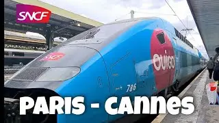 TGV Ouigo Paris to Cannes Train Trip 🇨🇵 SNCF France