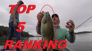 Лучшие озера Северной Каролины Smallmouth