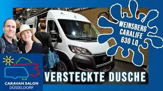 NEUHEIT 2023 🆕 WEINSBERG CaraLife 630 LQ &bull; Versteckte Dusche &bull; NEUES  DESIGN &bull; Ausziehbarer Tisch