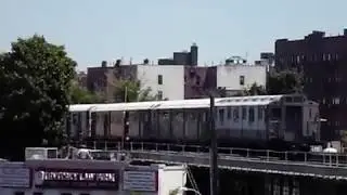 R16 6387-R40SLant 4280-81-R38-4029-28-R10 3184 leaving Brighton Beach