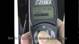 How to Configure Z-1170BT V2 to be BT  Scanner