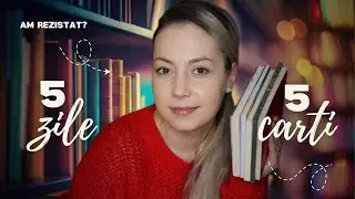 Am citit 5 carti scurte in 5 zile | Jurnal de lectura & maraton de citit