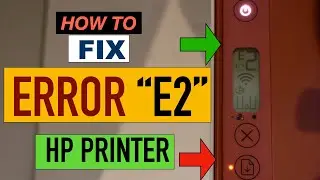 Ошибка принтера HP E2