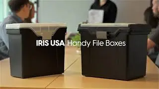 IRIS USA Handy File Boxes - HFB 24E & 16E