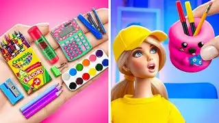 ✨ MINI DOLL ACCESSORIES DIY! Fun & Easy Crafts for Kids 🎨 | Slick Slime Sam Maker World