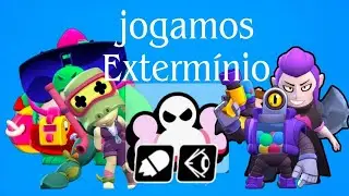 Jogamos exterm&iacute;nio no modo cego@lioxsstar @BrawlStars #gostaram #seinscreva #humor 