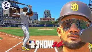 MLB The Show 24 San Diego Padres | FIRST GAMEPLAY | Fernando Tatis Jr. vs Diamondbacks - PS5 HD