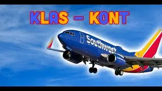 MSFS LIVE | Southwest Virtual Airlines Ops | KLAS - KONT | PMDG 737-800