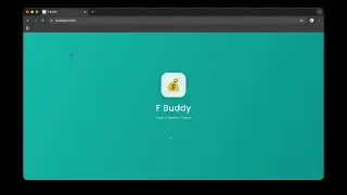 F-Buddy~Your Finance Friend: Demo Video