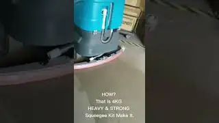 CY Scrubber Clean well the floor only with 8KG Squeege Strip