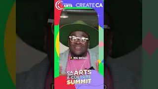 Roshaun Davis at the CA Arts & Culture Summit
