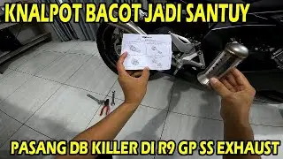 ANTI RAZIA❗Suara R9 GP Series Exhaust setelah dipasang DB Killer