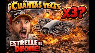 🔥¿Cuántas veces estrellé el DJI NEO 2? 🚁 Prueba real de seguimiento en e-bike