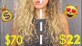 Half Drugstore & Half Salon Quality HAIR Products for WAVES and CURLS | DUPE?!