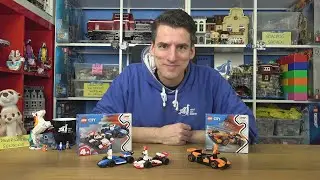 Richtig klein & teuer, aber mehr Prints als im 200&euro; Technic-Auto: LEGO&reg; City Formel 1 Sets