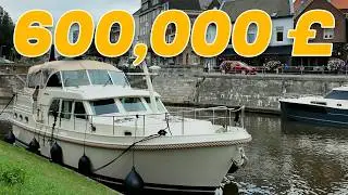 Inside a £600,000 Luxury Boat!