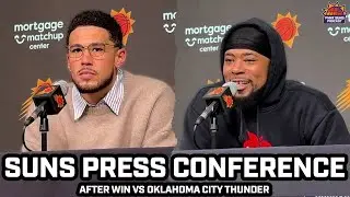 Devin Booker REACTS To Game-Winning Shot vs OKC Thunder, Phoenix Suns Win